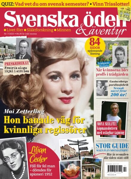 Svenska Oden & aventyr – Juni 2025 Cover