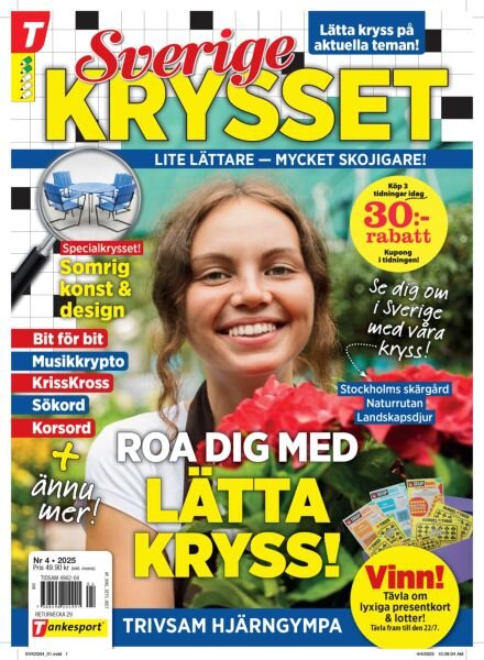 Sverigekrysset – Juni 2025 Cover
