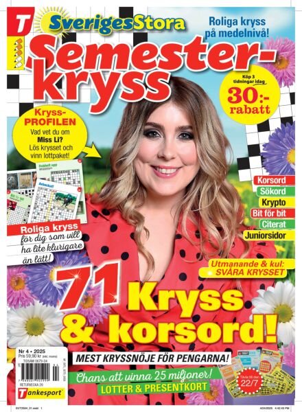 Sveriges Stora – Juni 2025 Cover