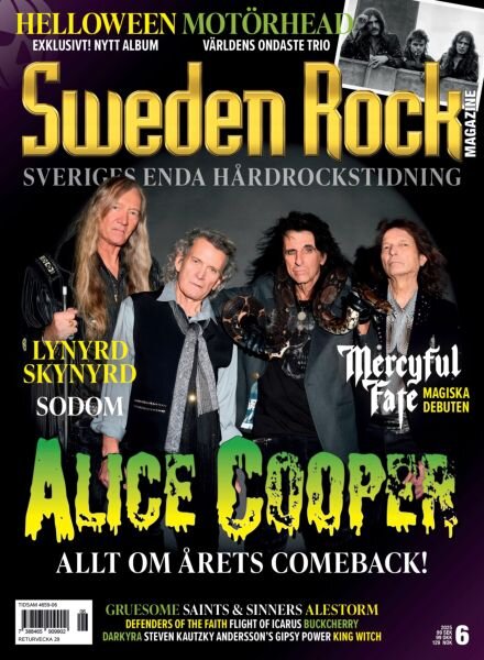 Sweden Rock Magazine – Juni 2025 Cover