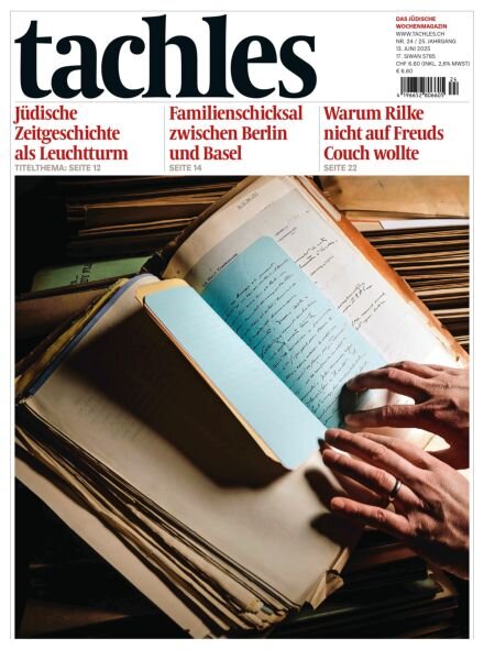 Tachles – 13 Juni 2025 Cover