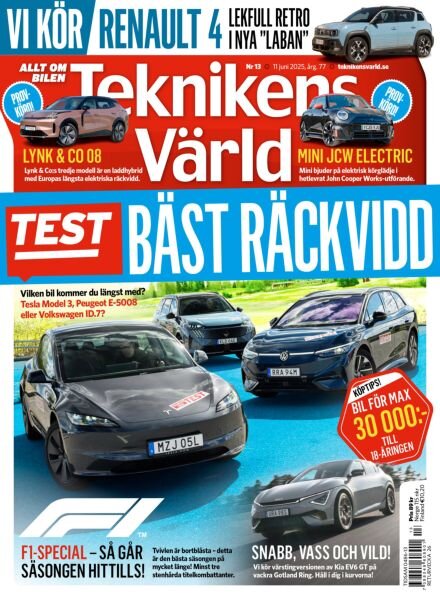 Teknikens varld – 11 Juni 2025 Cover