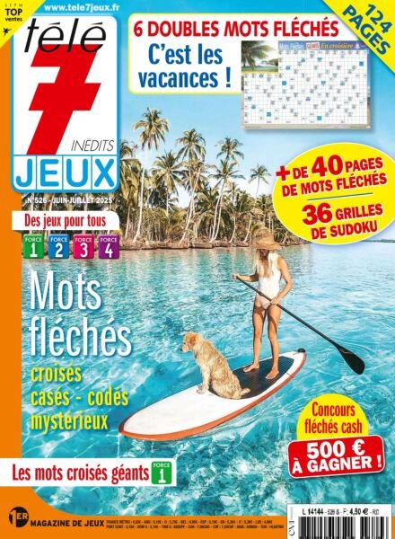 Tele 7 Jeux – Juin-Juillet 2025 Cover