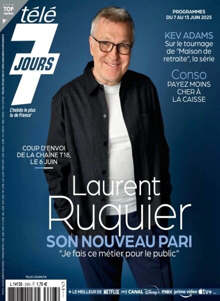 Tele 7 Jours – 2 Juin 2025 Cover