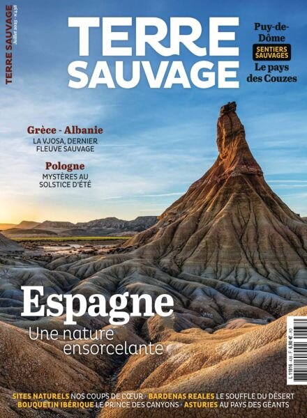 Terre Sauvage – Juillet 2025 Cover