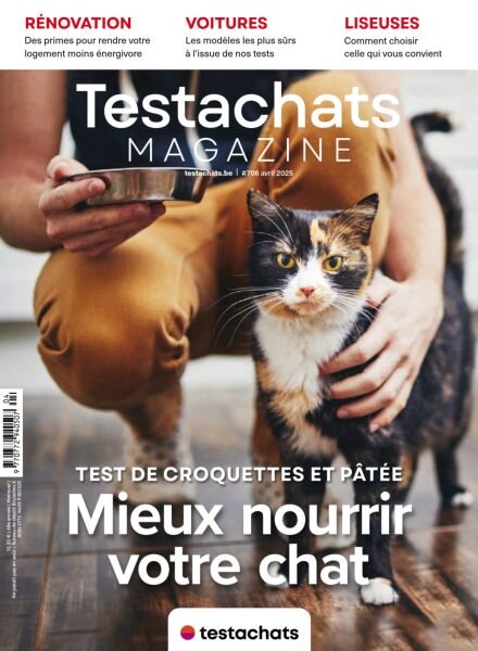 Testachats – Avril 2025 Cover
