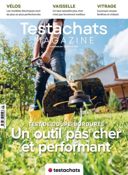 Testachats – Mai 2025 Cover
