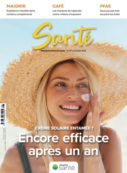 Testachats Sante – Juin-Juillet 2025 Cover