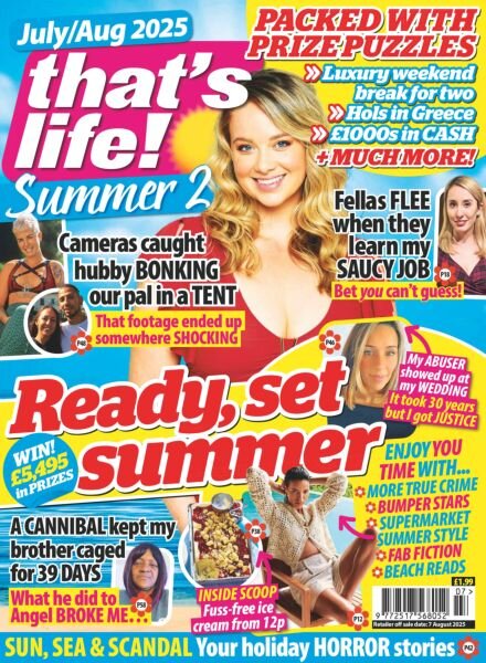 That’s Life Monthly – July-August 2025 Cover