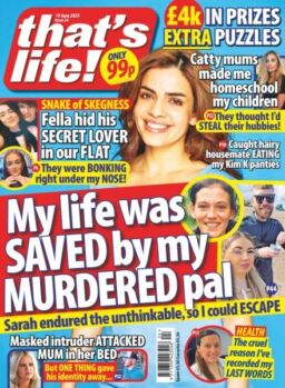 that’s life! UK – 12 June 2025