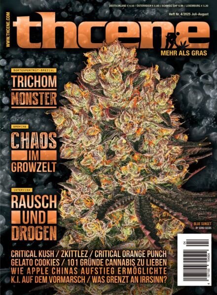 Thcene – Juli-August 2025 Cover