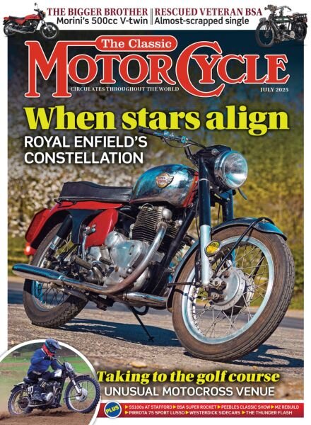 The Classic MotorCycle – July 2025 Cover