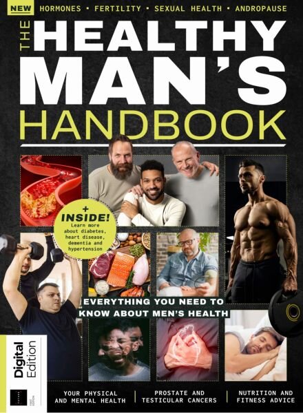 The Healthy Men’s Handbook – 1st Edition – 5 June 2025 Cover