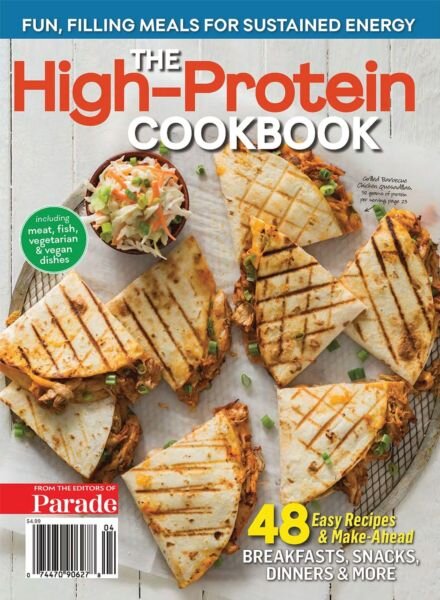 The High-Protein Cookbook – 2025 Cover