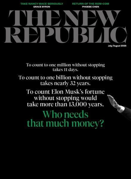 The New Republic – July-August 2025 Cover