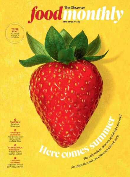 The Observer Food Monthly – 15 June 2025 Cover