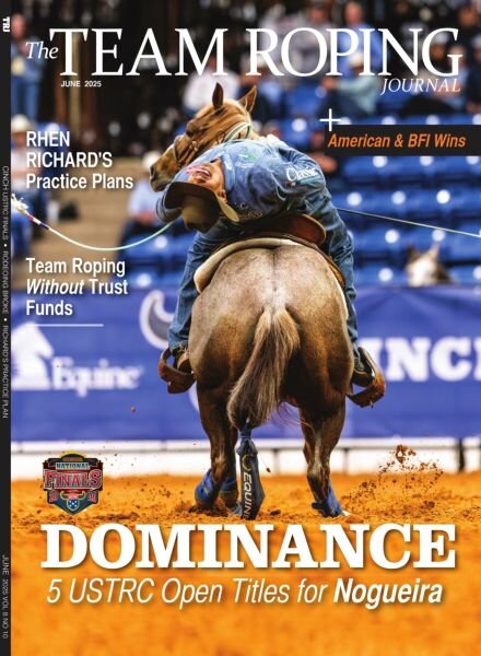 The Team Roping Journal – June 2025 Cover