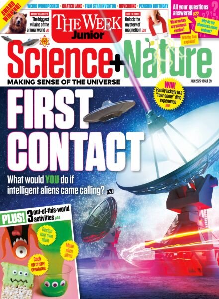 The Week Junior Science+Nature UK – July 2025 Cover