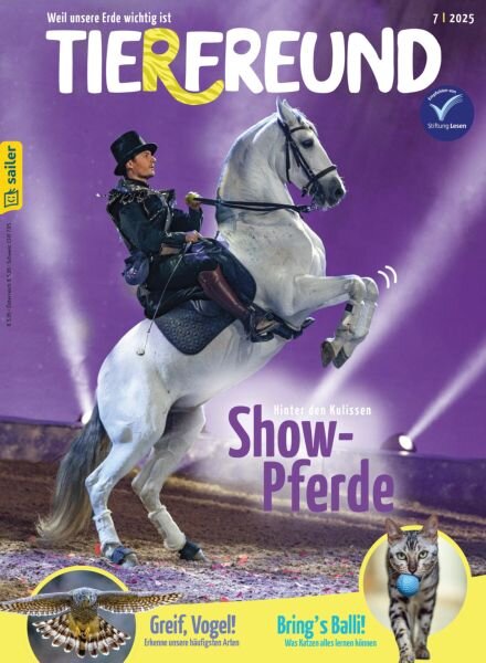 Tierfreund – Juli 2025 Cover