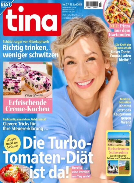 Tina – 25 Juni 2025 Cover
