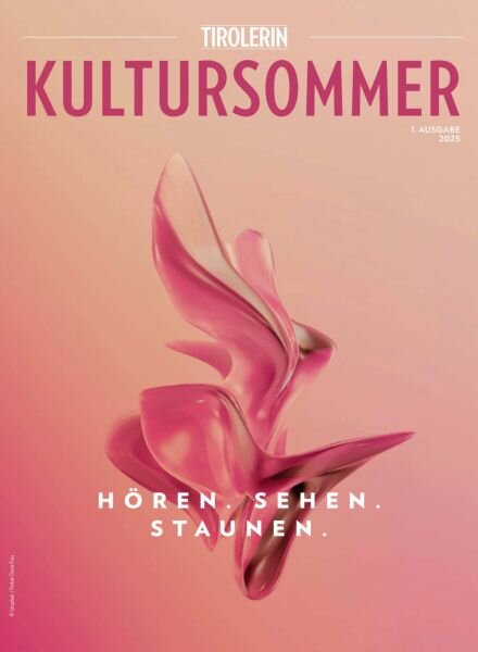 Tirolerin Kultursommer – Nr 1 2025 Cover