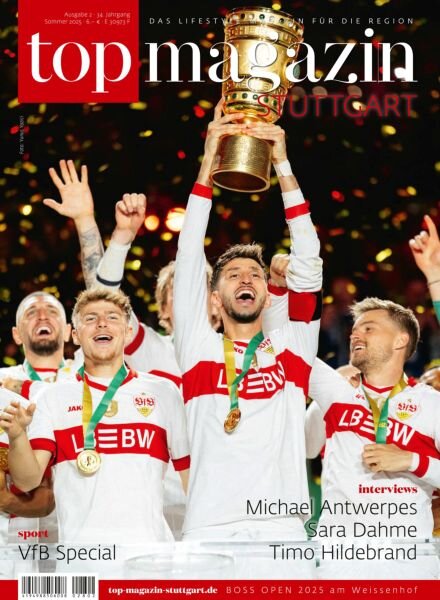 Top Magazin Stuttgart – Sommer 2025 Cover