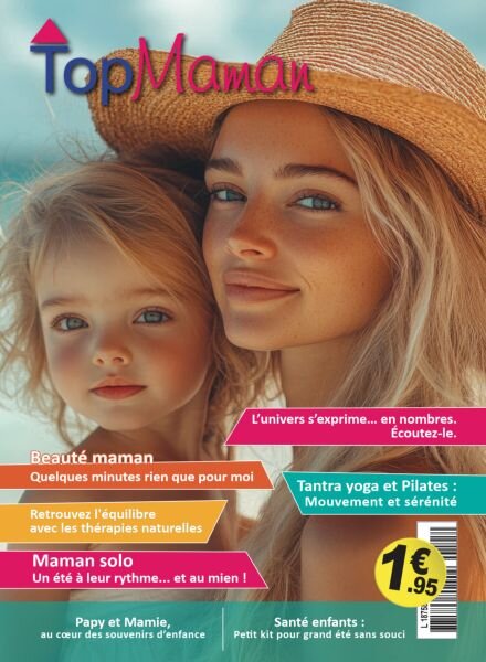 Top Maman – Juin-Aout 2025 Cover
