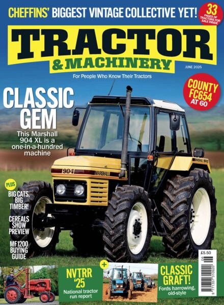Tractor & Machinery – June 2025 Cover