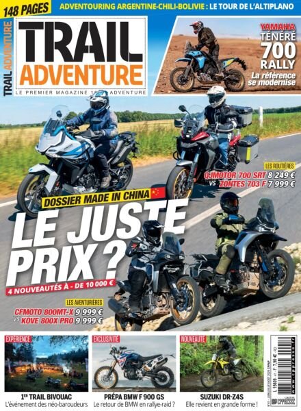 Trail Adventure – Juin-Aout 2025 Cover