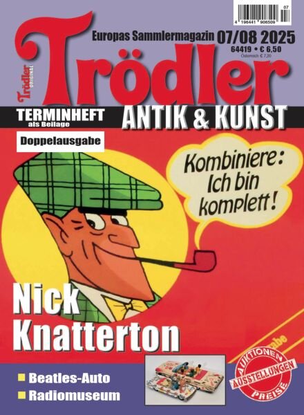 Trodler Original – Juli 2025 Cover