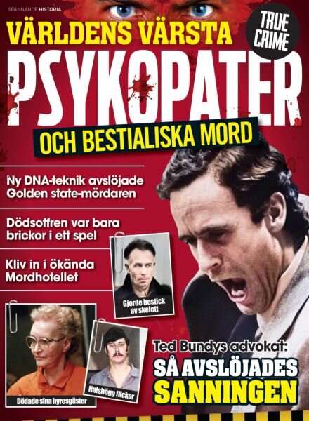 True Crime Sverige – Juni 2025 Cover