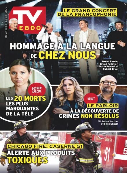 TV Hebdo – 28 Juin 2025 Cover