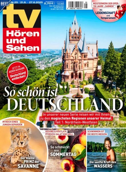 TV HOren und Sehen – 13 Juni 2025 Cover