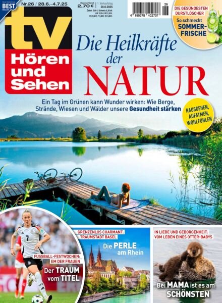 TV HOren und Sehen – 20 Juni 2025 Cover