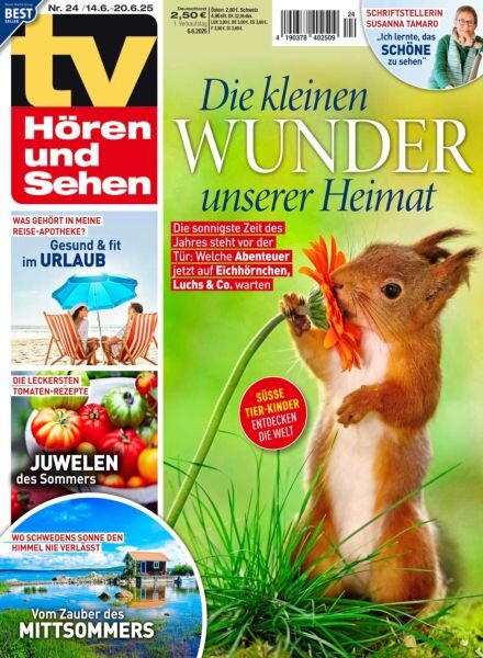 TV Horen und Sehen – 6 Juni 2025 Cover