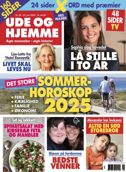 Ude og Hjemme – 23 Juni 2025 Cover