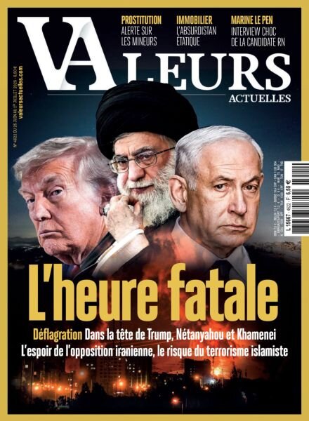 Valeurs Actuelles – 25 Juin 2025 Cover
