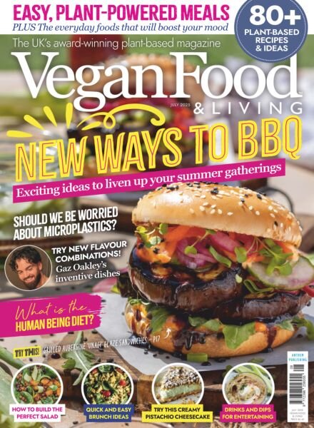Vegan Food & Living – July 2025 Cover
