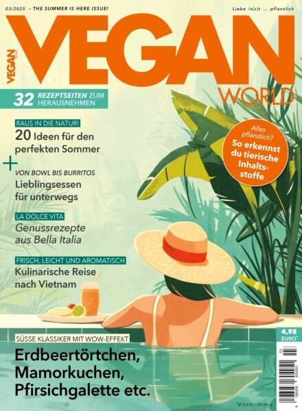 Vegan World – Juni 2025 Cover