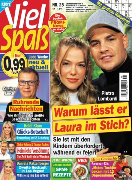 Viel Spass – 11 Juni 2025 Cover