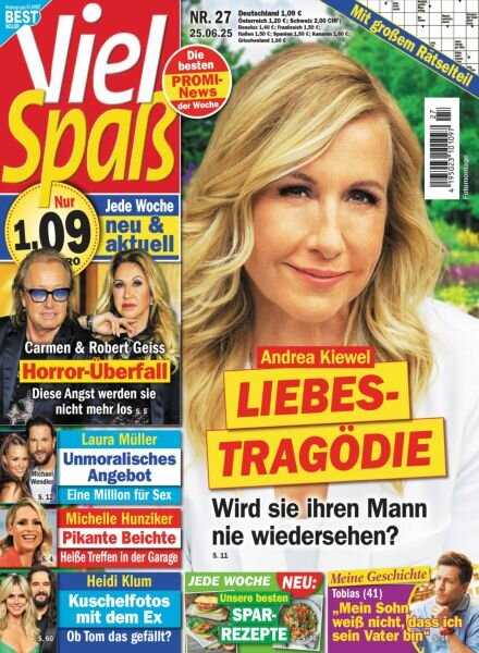Viel Spass – 25 Juni 2025 Cover