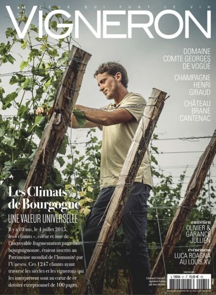 Vigneron – Juin-Juillet-Aout 2025 Cover