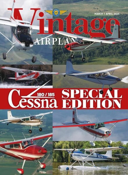 Vintage Airplane – March-April 2025 Cover