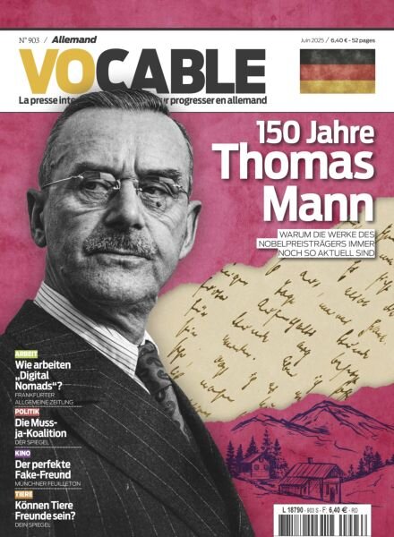Vocable Allemand – Juin 2025 Cover