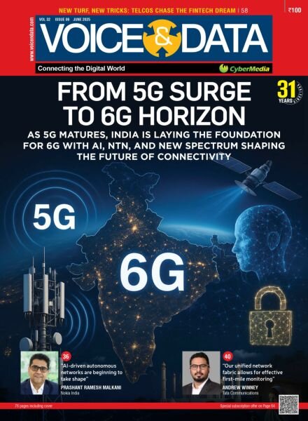 Voice & Data – June 2025 Cover