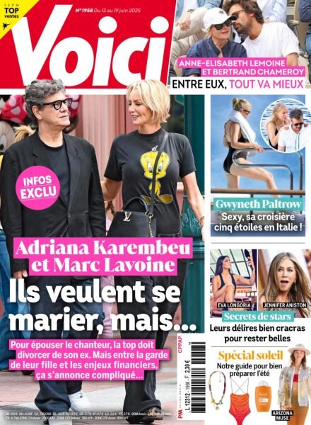 Voici – 13 Juin 2025 Cover