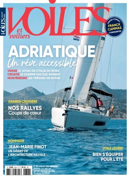 Voiles et Voiliers – Juillet 2025 Cover