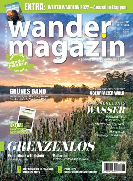 Wandermagazin – Sommer 2025 Cover
