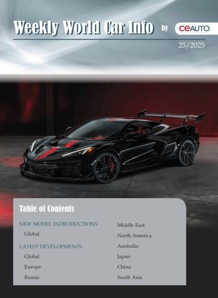 Weekly World Car Info – 21 June 2025 Cover