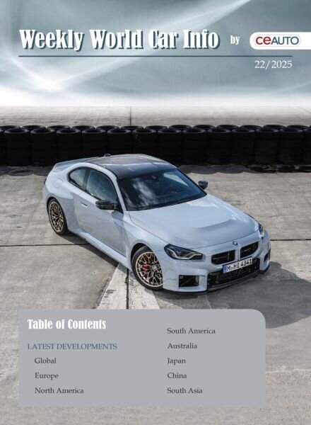 Weekly World Car Info – 31 May 2025 Cover